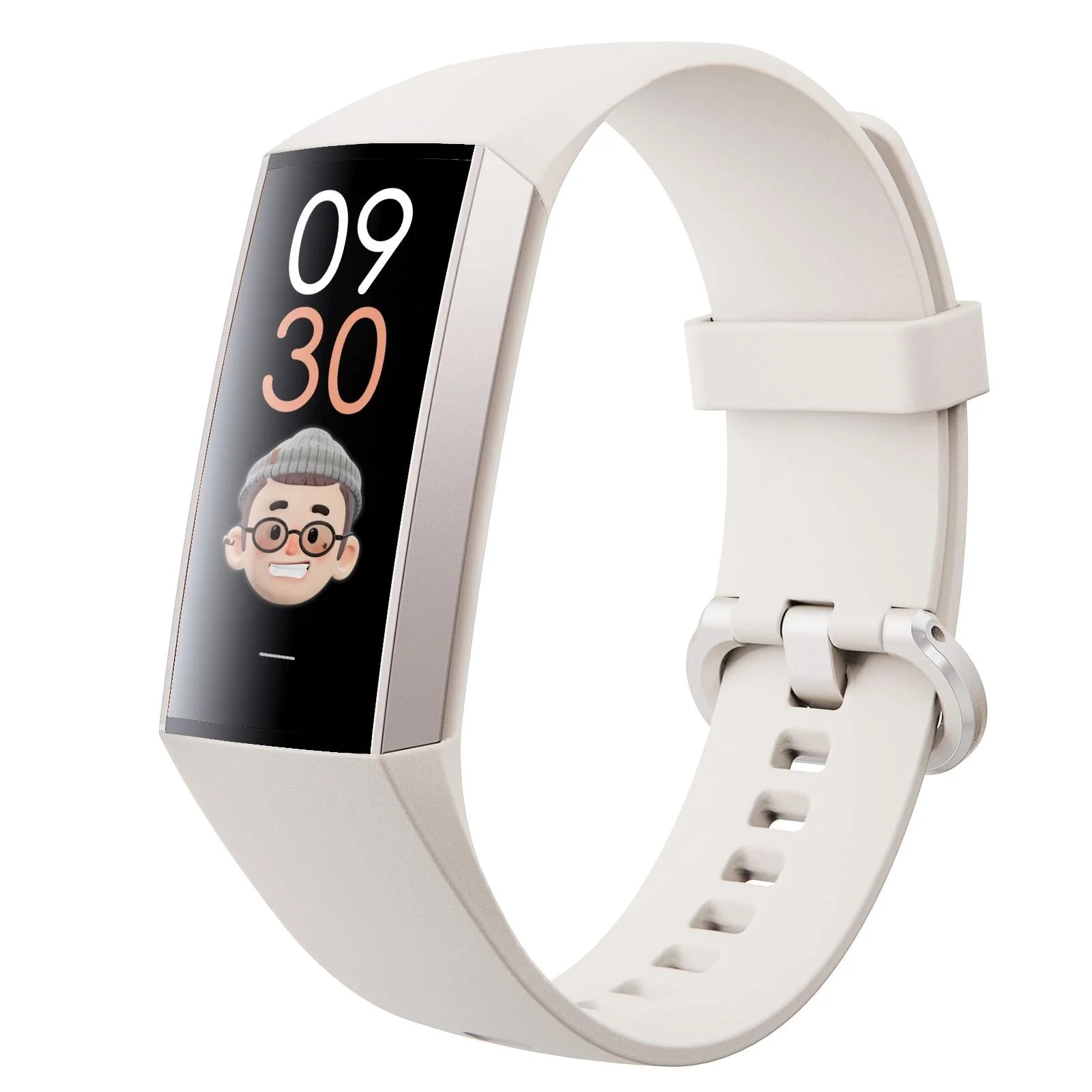 Waterproof C80 Fitness Tracker - Ip67 - White