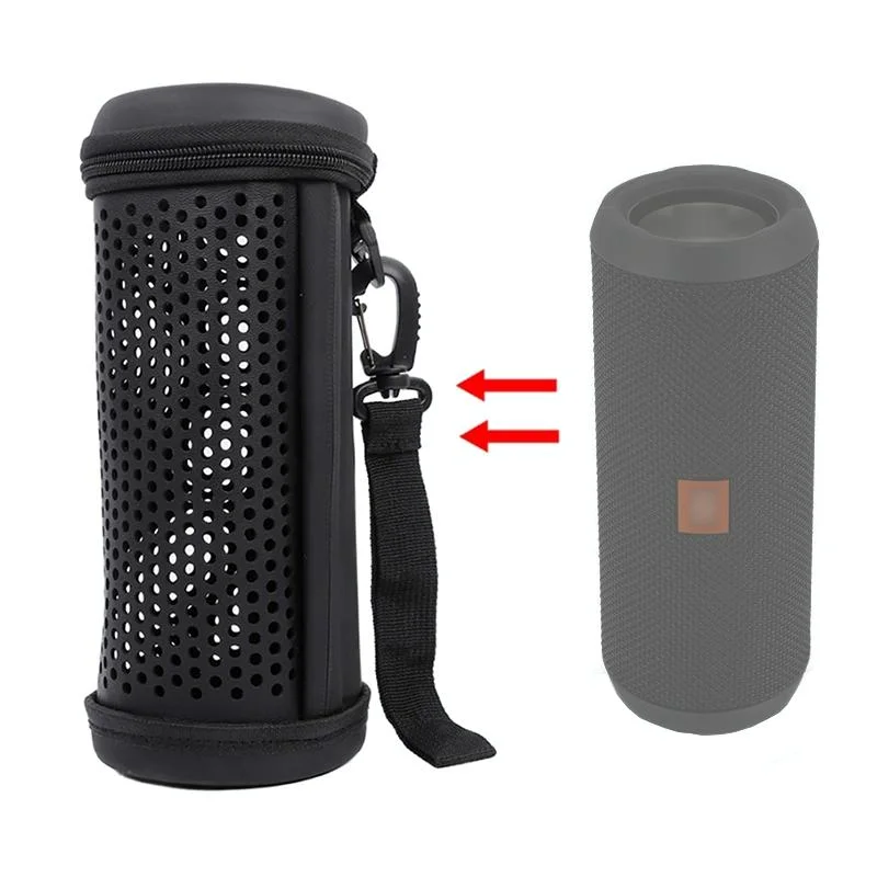 Jbl Flip Portable Bag - Hollow Protective Cover in Black