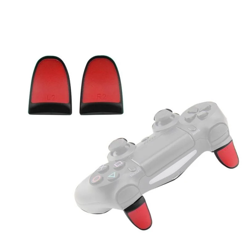 Enhanced L2r2 Buttons for Ps4 Gamepads - 2 Pairs - Red