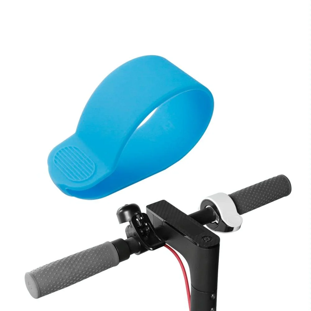 Silicone Finger Dial Cover for Xiaomi M365 / 1s / Pro & Ninebot Max G30 - Blue Handlebar