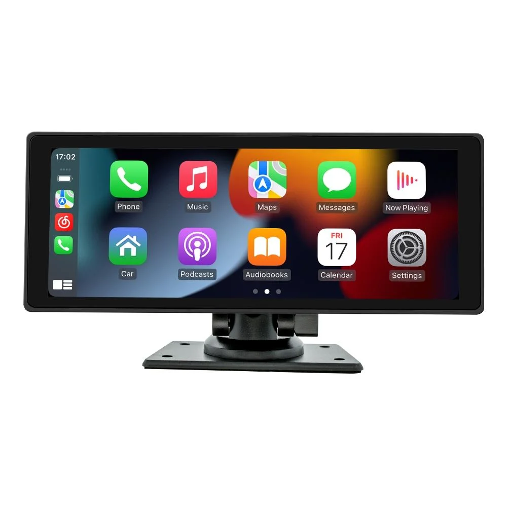 10.26 Inch Car Mp5 Player With Driving Recorder - Carplay / Android Auto Black
