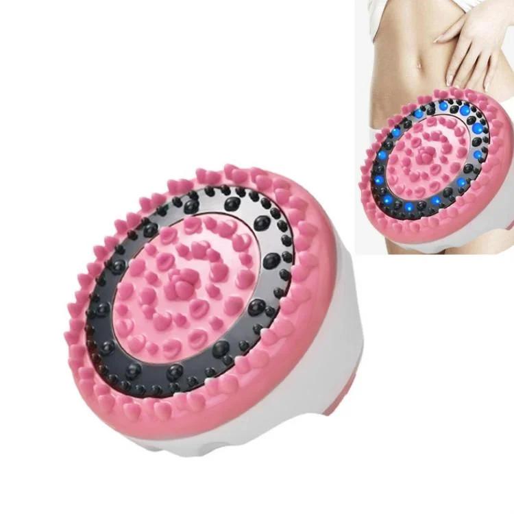 Vibrating Leg Massager For Smooth Shaving Chest & Body Dredge Tool - Pink
