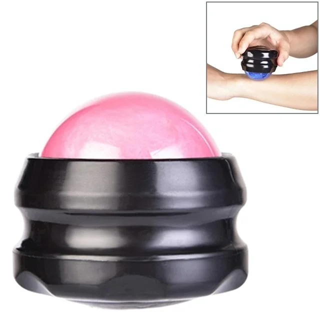 Body Therapy Massage Roller Ball For Foot Back Waist And Hips - Pink