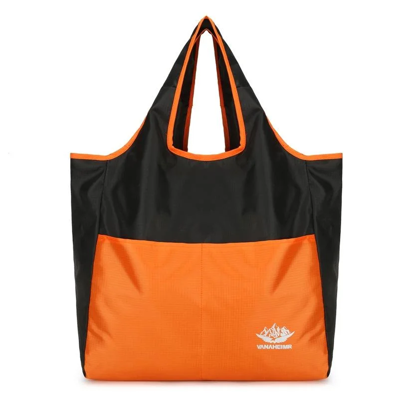 Waterproof Foldable Tote For Outdoor Sports - Orange
