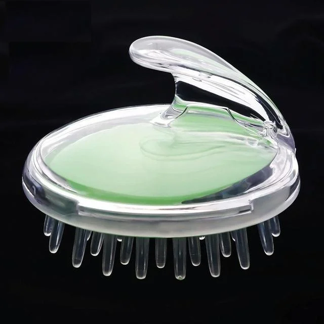 5Pc Silicone Pvc Massage Brush Set - Green