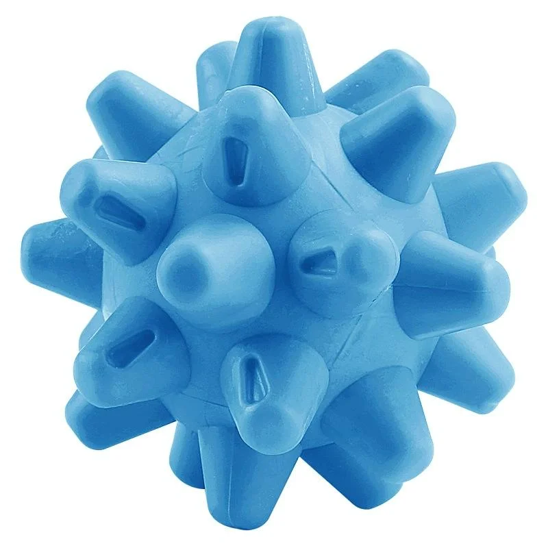 Handheld Hedgehog Massage Ball For Plantar Relaxation And Fitness - Blue
