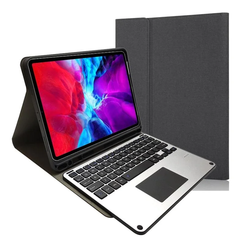 Aluminum Bluetooth Keyboard Case For Ipad Pro 11 With Holder & Pen Slot