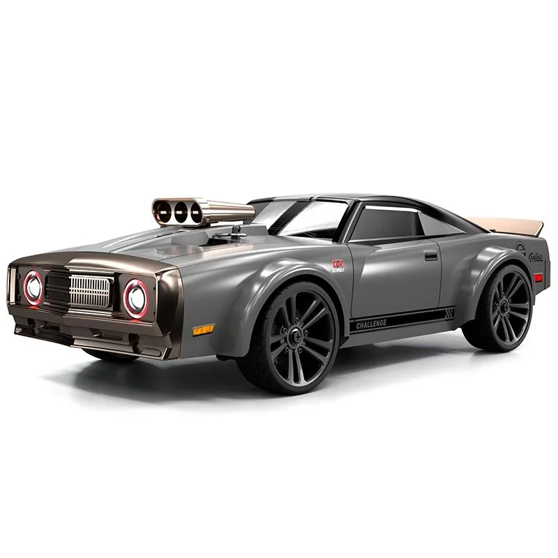 High Speed Electric Drift Rc Car - 4wd Muscle - Grey