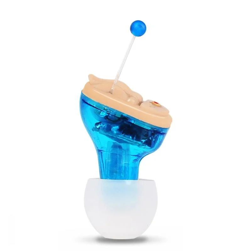 Smart Digital Hearing Aid Noise Reduction - Blue