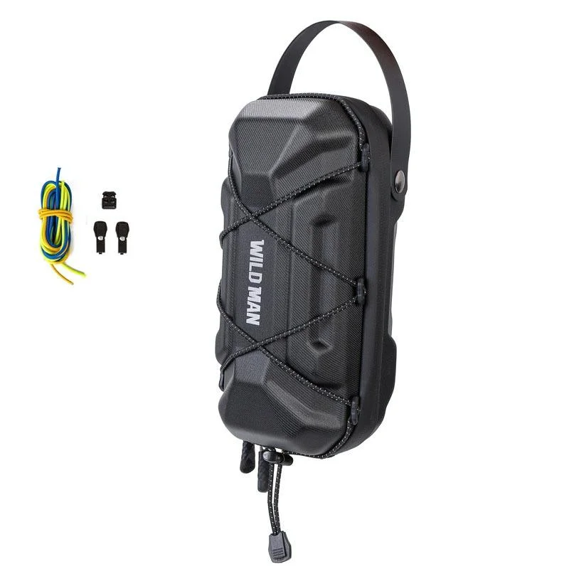Electric Scooter Bag - Hard Shell Foldable Hanging Black