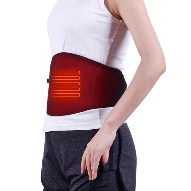 Electric Heating Waist Belt With Warm Hot Compress