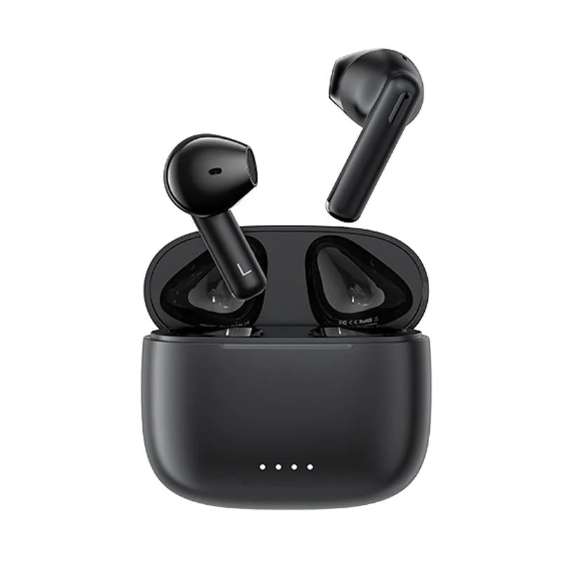 Wireless Bluetooth Headphones with Dual-microphone Noise Canceling - 2e Enc - Black