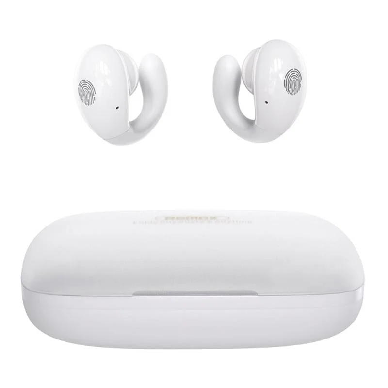 Wireless Stereo Bluetooth Earphones - Clip Style White