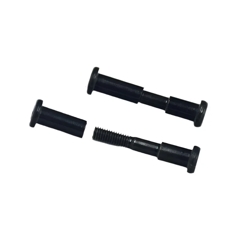 2-pack Inner Hex Lock Screws for Xiaomi Mijia M365 Electric Scooter - Black