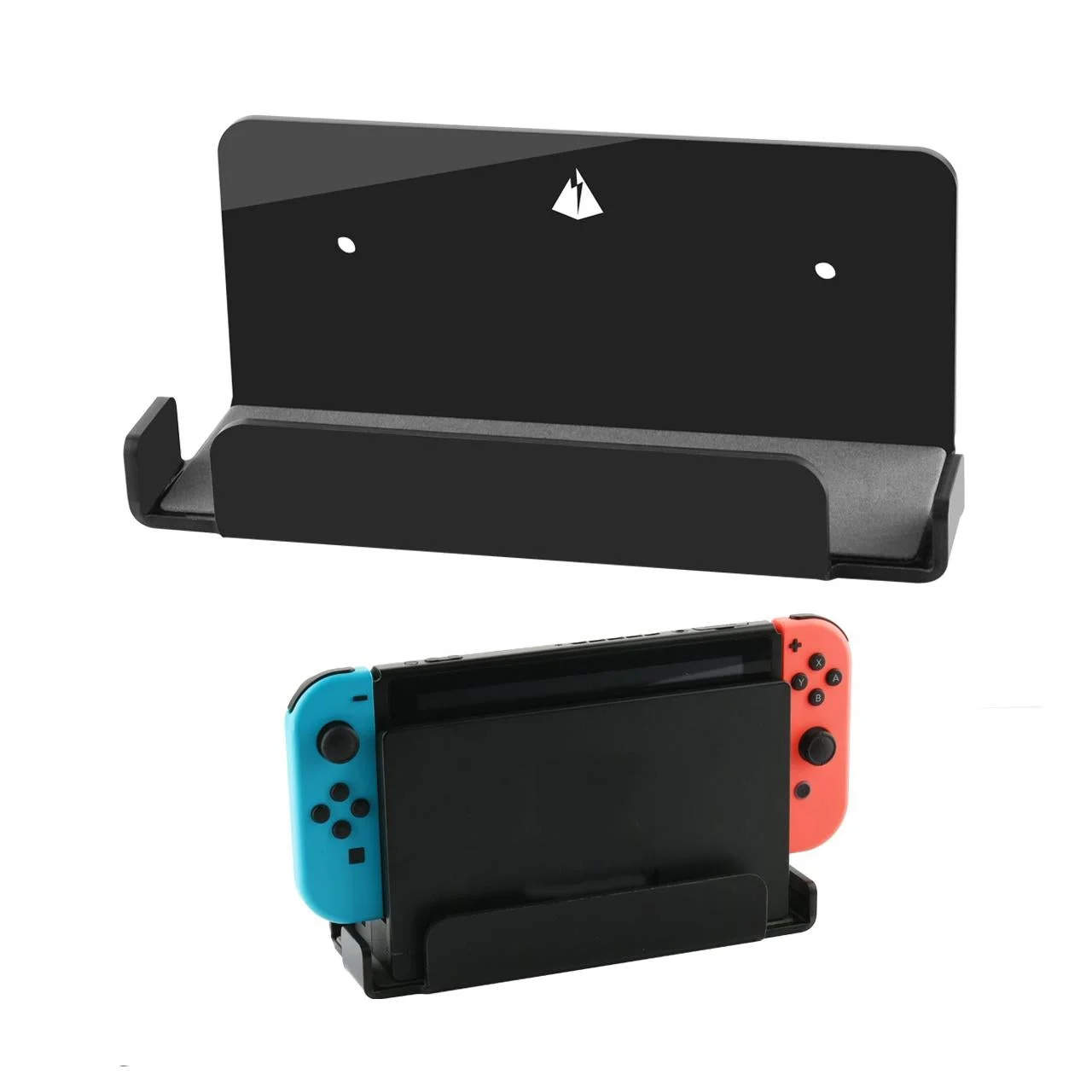 Nintendo Switch Console Wall Mount Storage Rack - Black