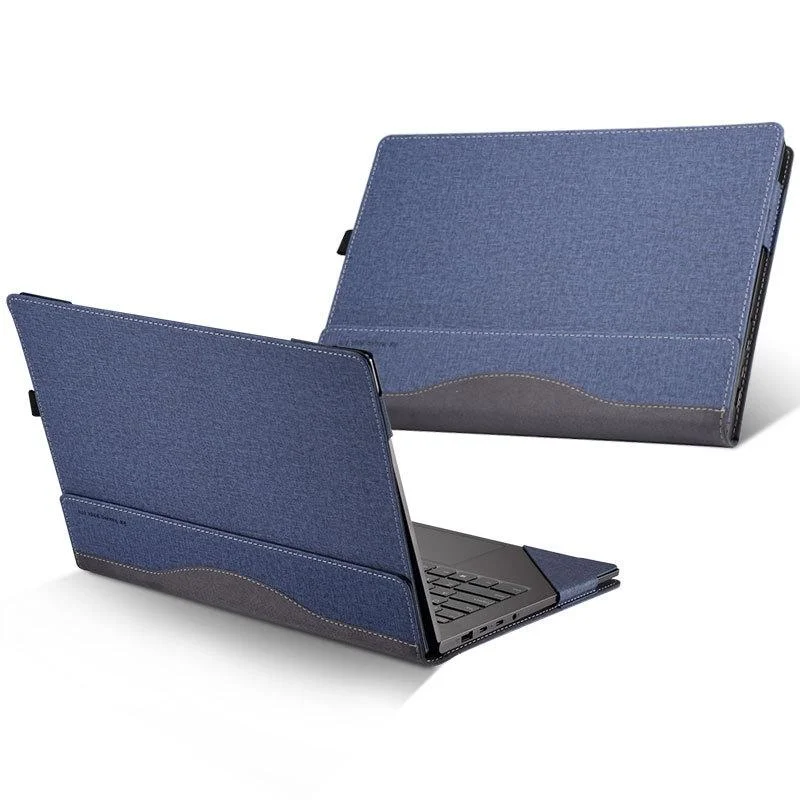 Yoga 520-14 Laptop Leather Case - Protective - Blue