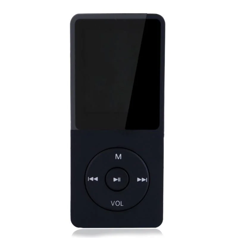 8Gb Portable Lcd Fm Radio Mp3 Mp4 Player - Black 8Gb