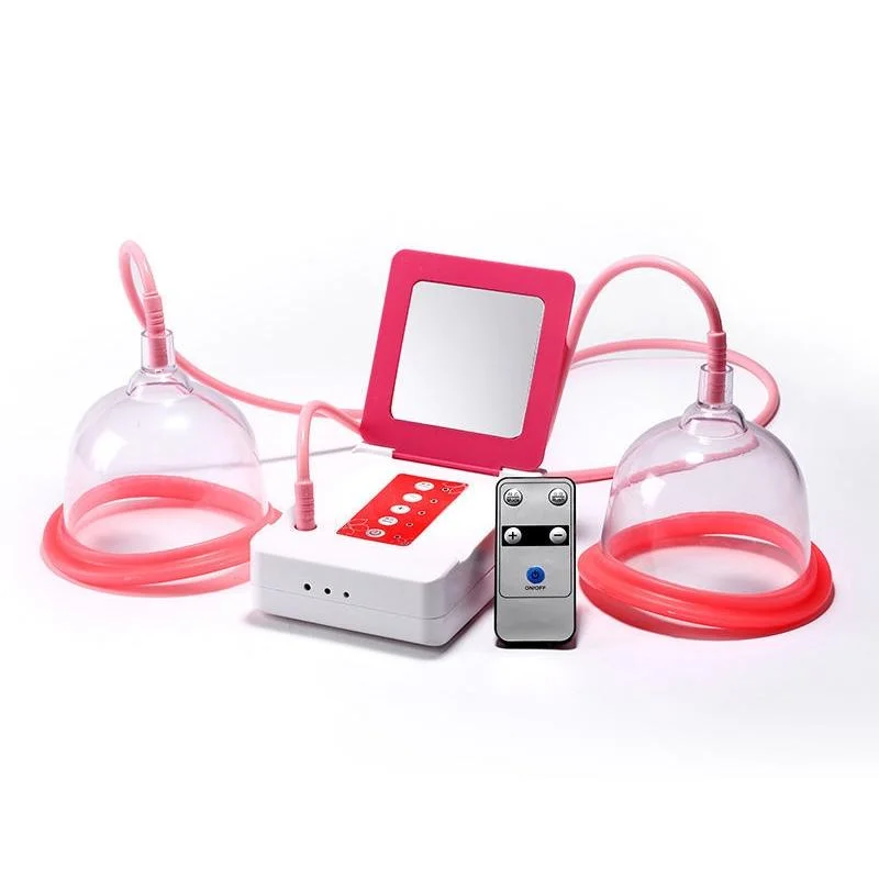 Portable Electric Chest Massager Usb Charging Remote Control - A Cup