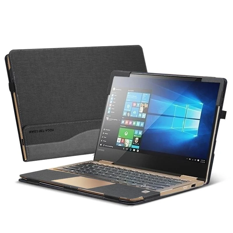 Yoga 720-15 Laptop Leather Case - Protective - Gentleman Gray