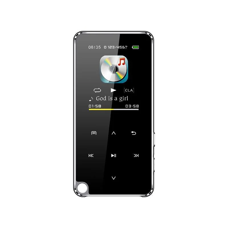 Portable Bluetooth Mp3 Player 32Gb Capacity Black
