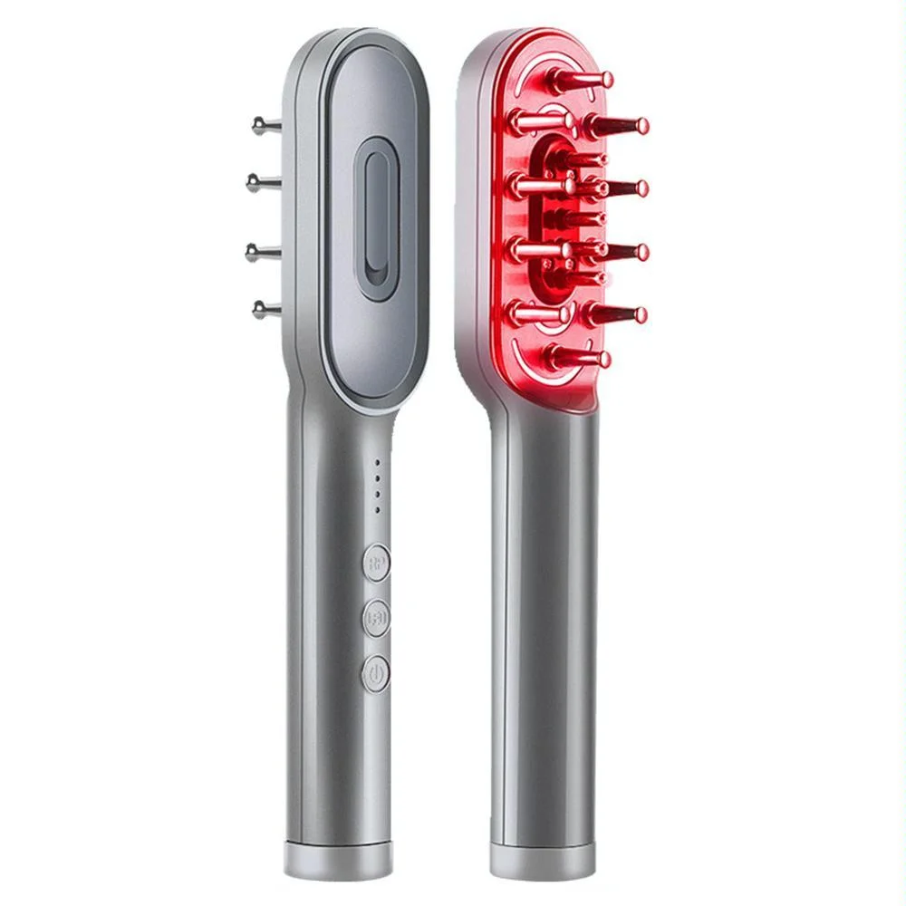 Kd3806 Ems Micro-Current Hair Care Comb - Grey