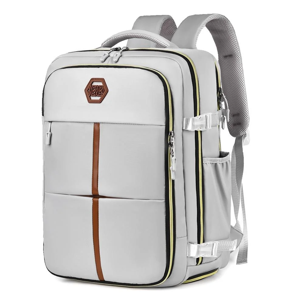 Large Capacity Travel Shoulder Bag For Students - Gray