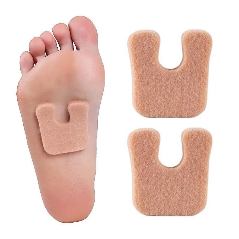 U-Type Sheep Felt Hairy Stickers Skin Colour - Skin Colour