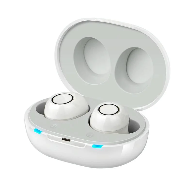 Portable Elderly Hearing Amplifier Ear Bulb Concentrator Aid - White