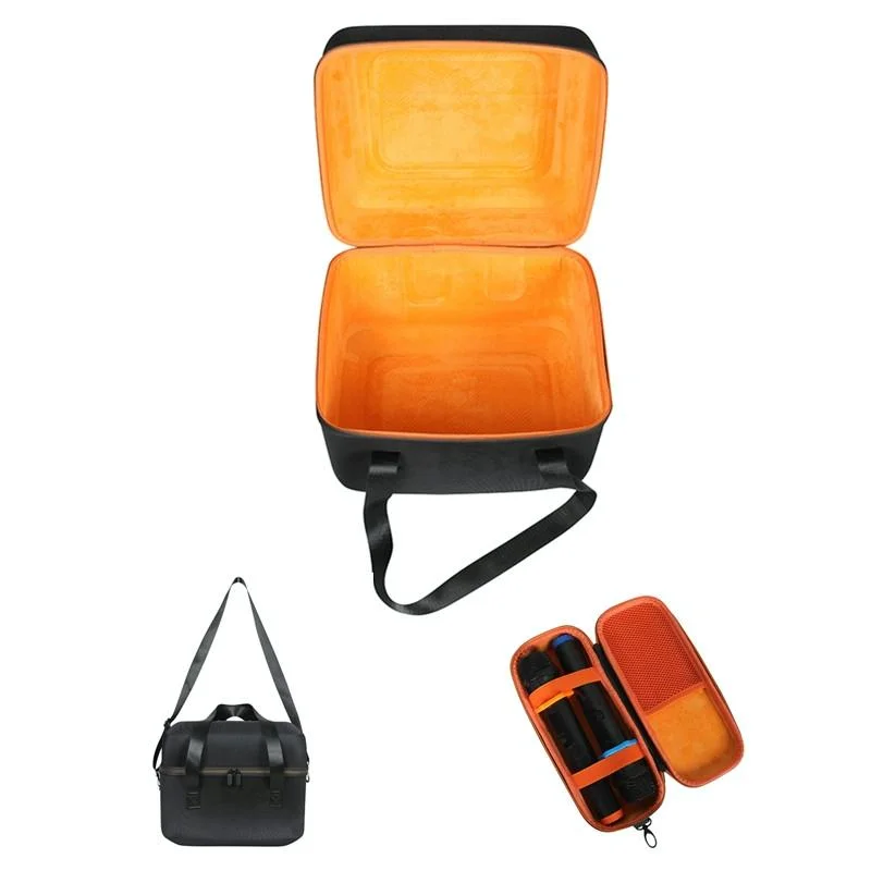Jbl Partybox Encore Portable Bag with Microphone Storage - Shockproof - Black + Orange