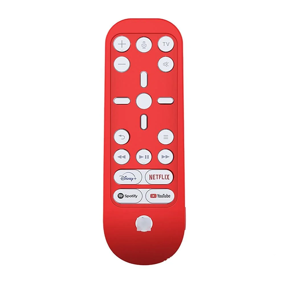 2-pack Silicone Remote Control Cover for Ps5 Media Remote - Red