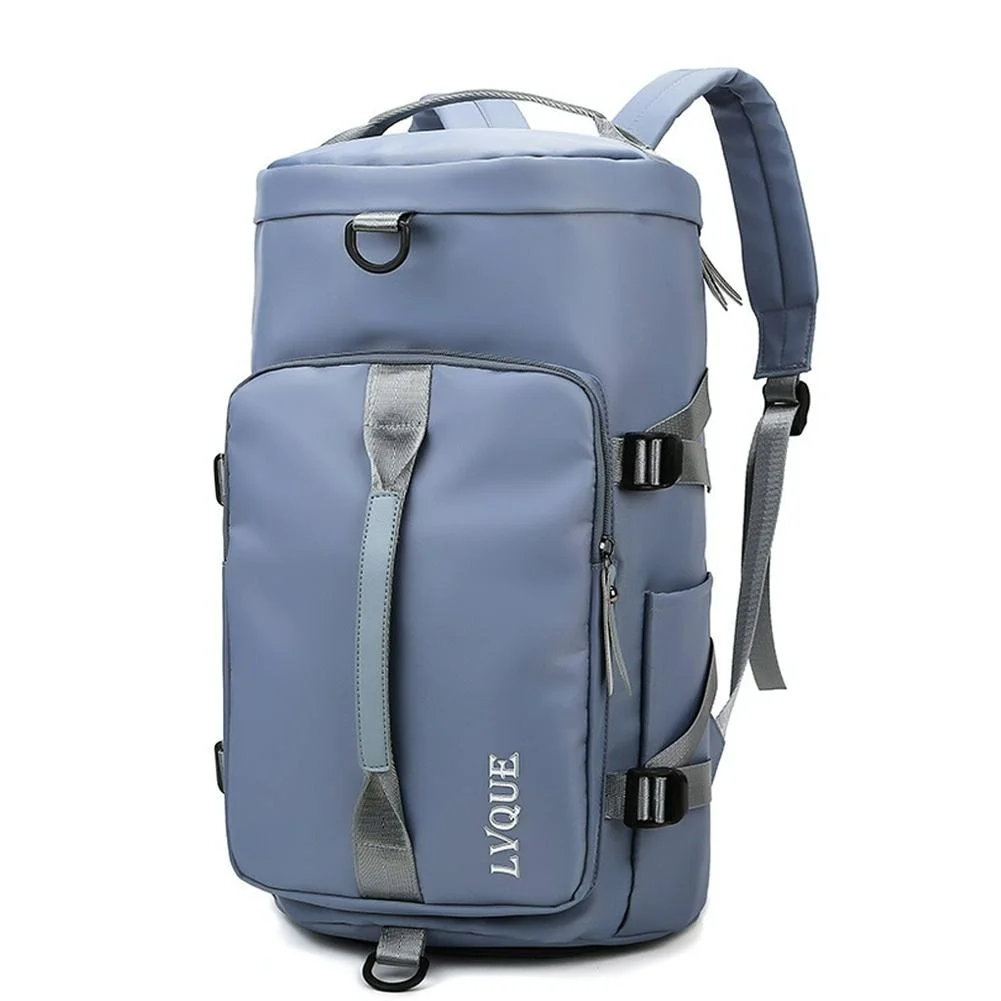 Waterproof Crossbody Travel Backpack - 375l Capacity - Fog Blue