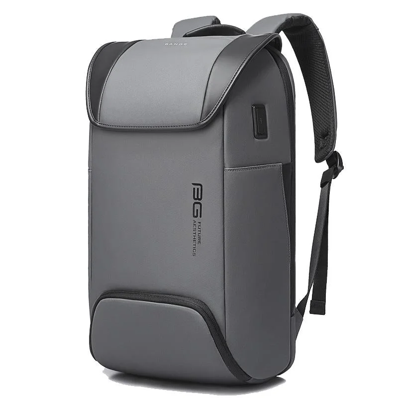 Men Anti-theft Backpack - Secure & Stylish - Gray
