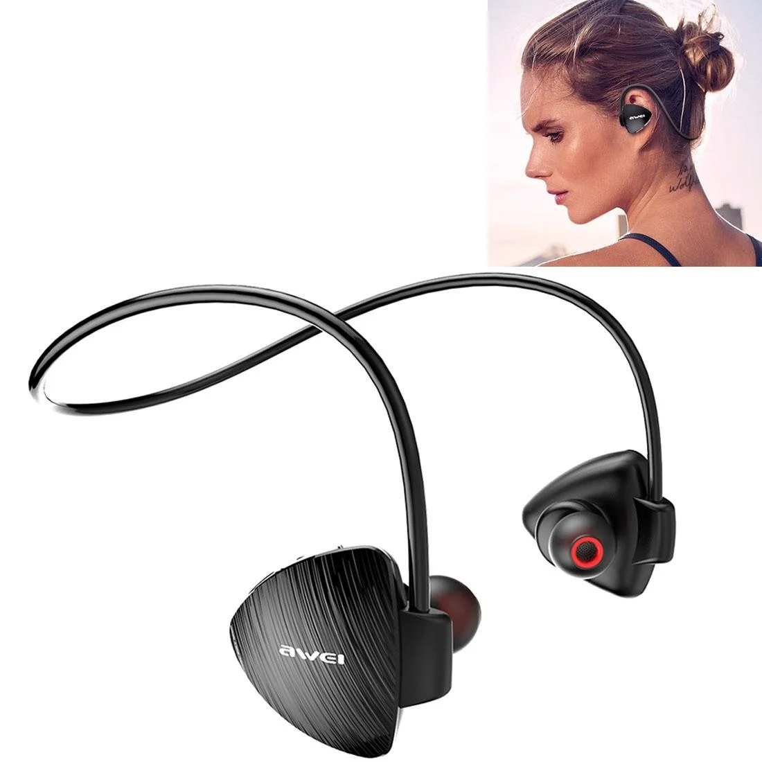 Waterproof Bluetooth Earphones for Outdoor Sports - Anti-sweat Design