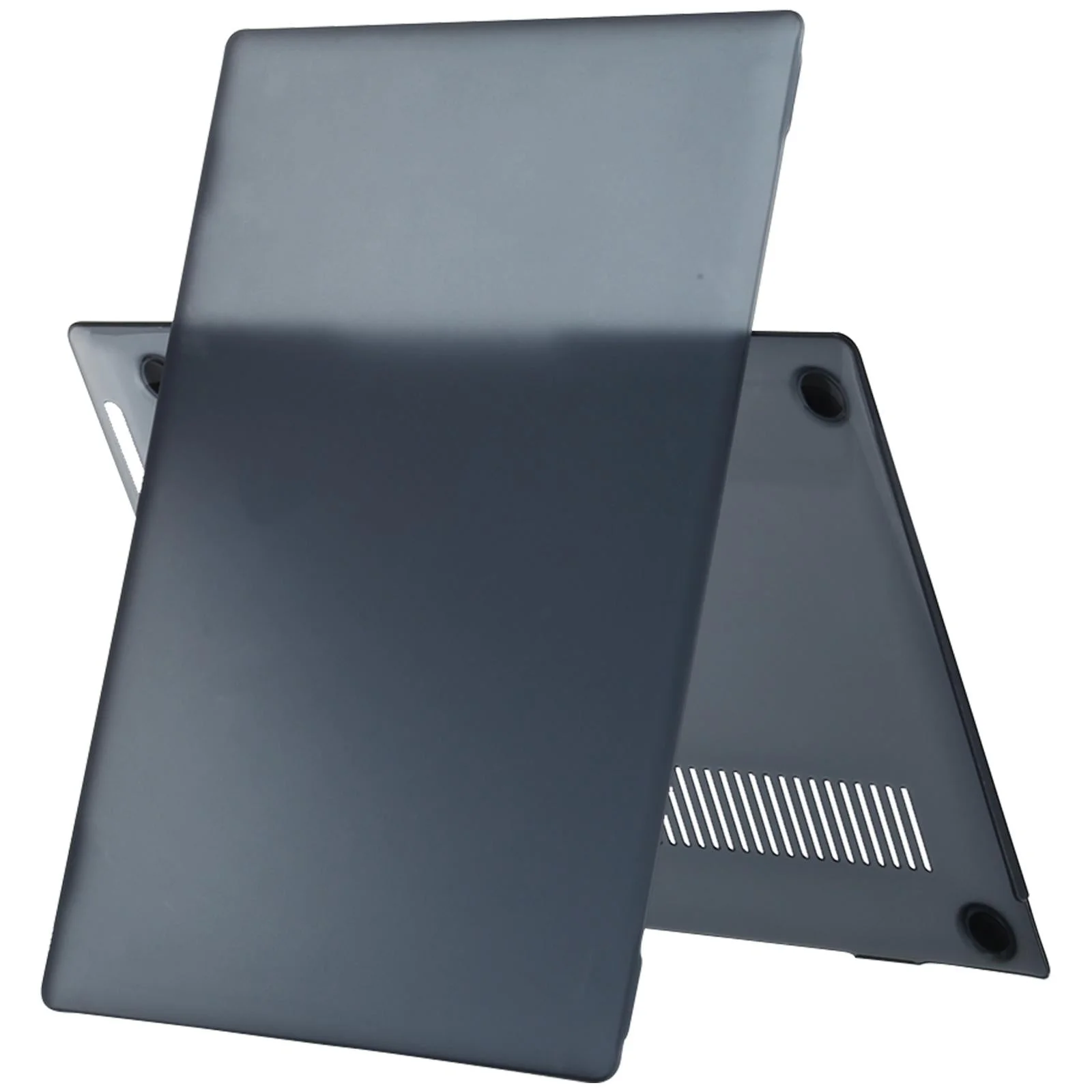 Frosted Shockproof Laptop Case - Protective - Black