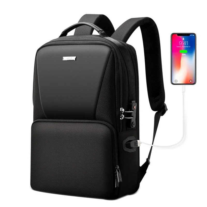 Anti-theft Waterproof Business Backpack for Travel - 30x15x44cm in Black