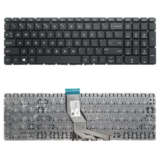 Hp 15-bs 15q-bd 15-cc 17g-br 15-bw Keyboard - us Version - Black