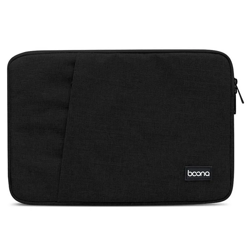 12 Inch Protective Laptop Liner Bag Cover - Black
