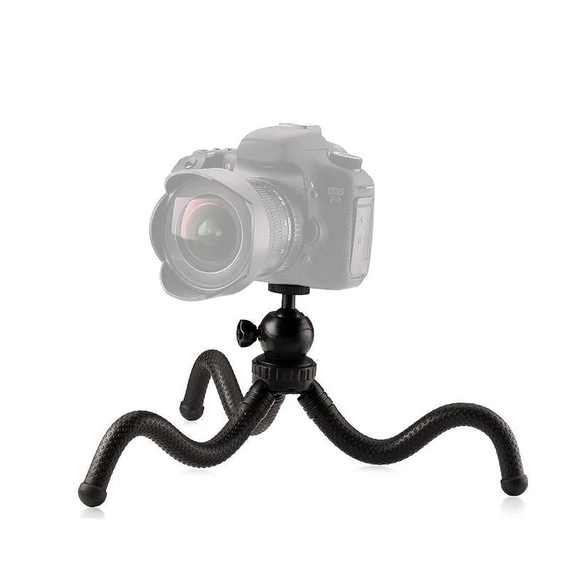 Versatile Octopus Tripod for Slr Cameras Gopro and Phones - Ball Head