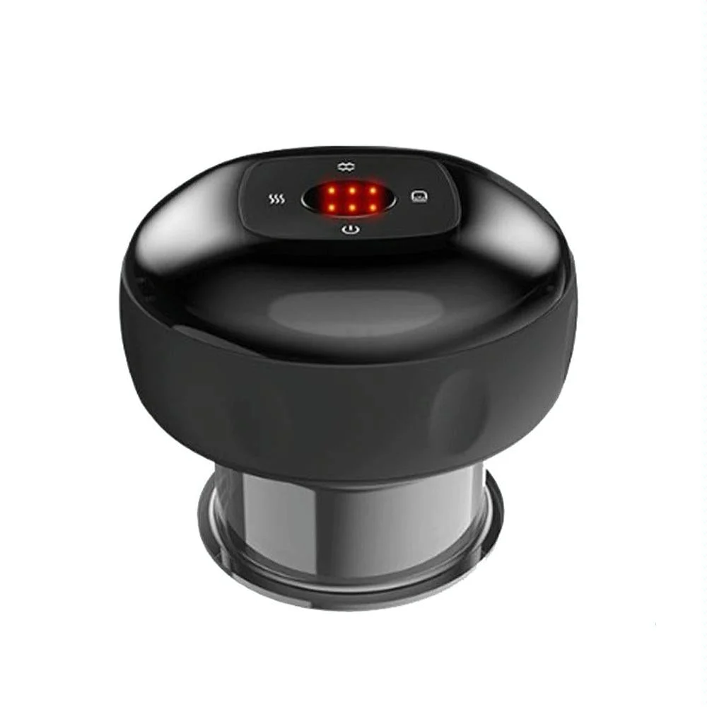 Electric Cupping Massager Compact & Effective - Black