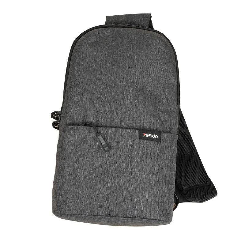 Oxford Cloth Chest Bag Black