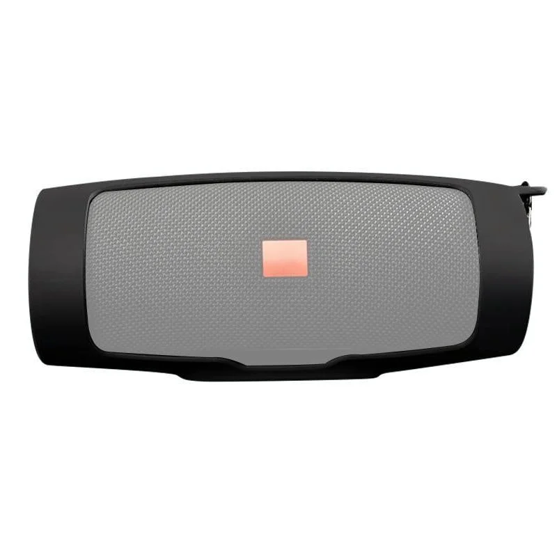 Shockproof Silicone Case for Jbl Charge 4 Bluetooth Speaker - Black
