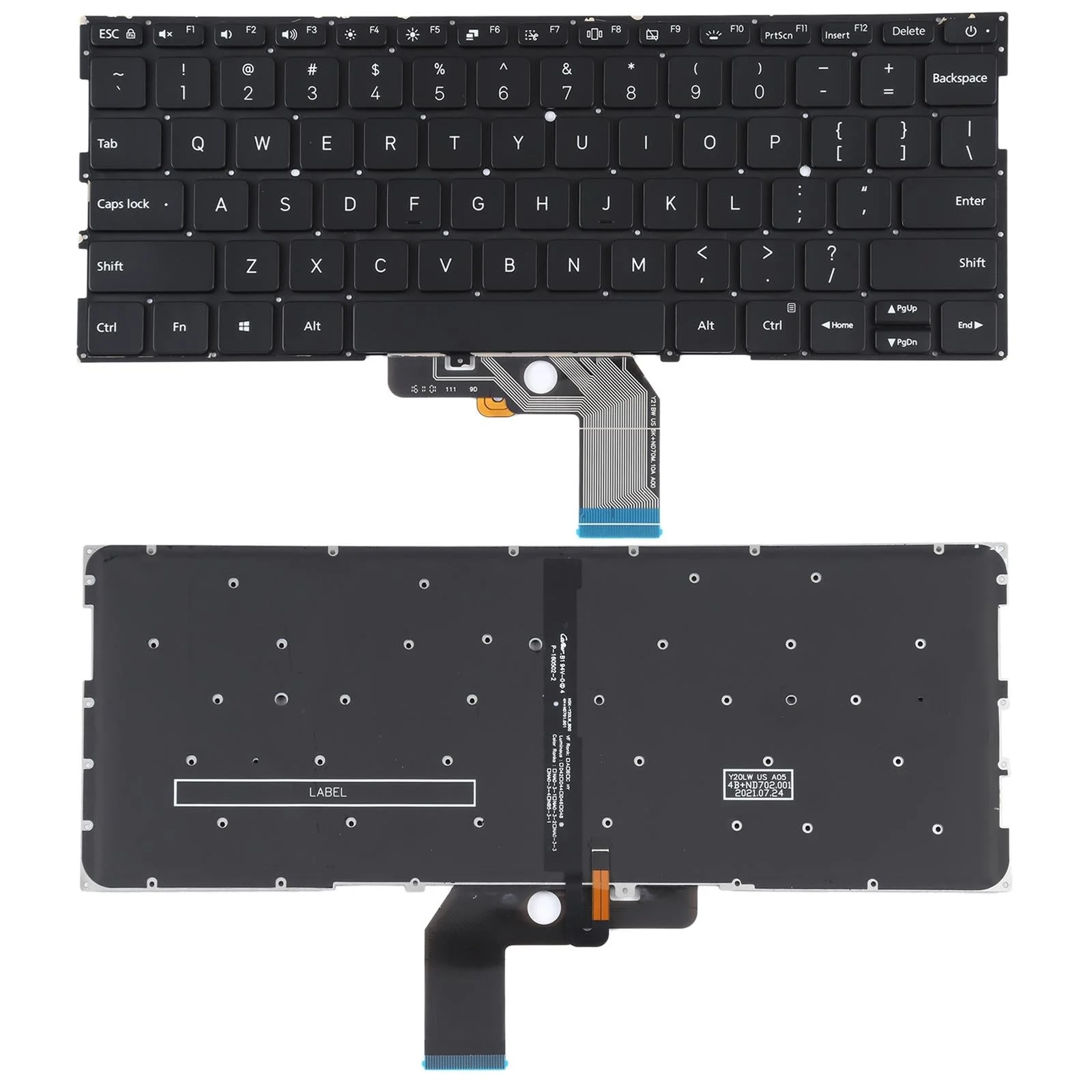 Xiaomi Mi Air 13.3 Keyboard with Backlight - us Version - Black