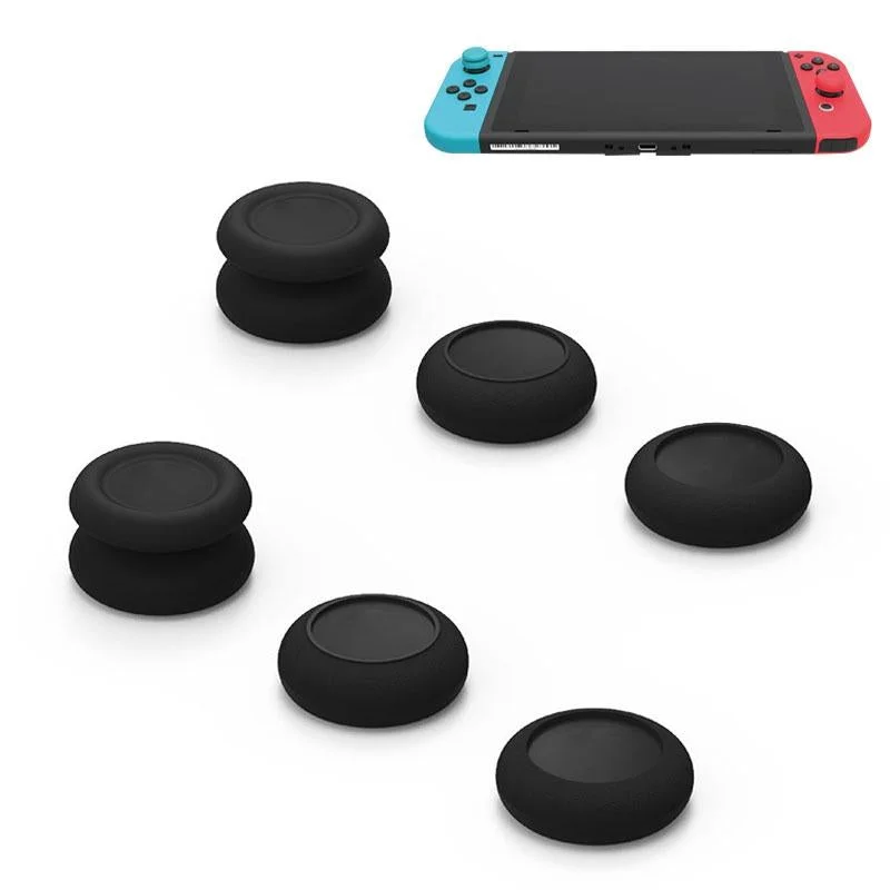 Switch Gamepad Rocker Cap Button Cover - Black
