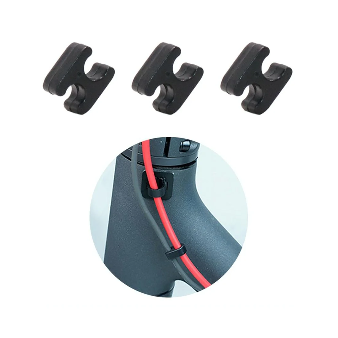 Xiaomi M365 Electric Scooter Brake Cable Organizer - Black