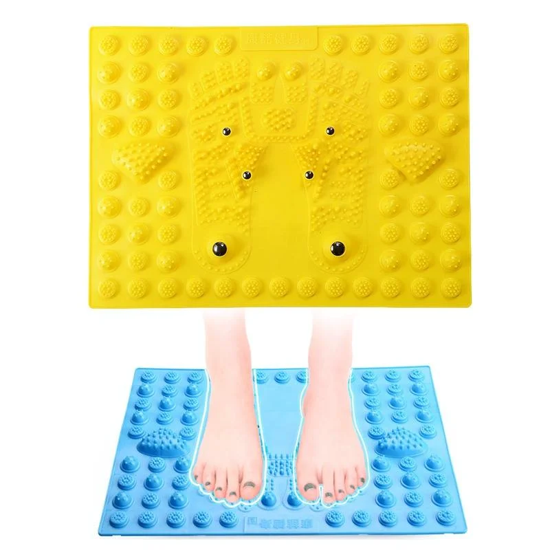 Foot Magnetic Therapy Massage Pad Toe Pressing Board - Yellow
