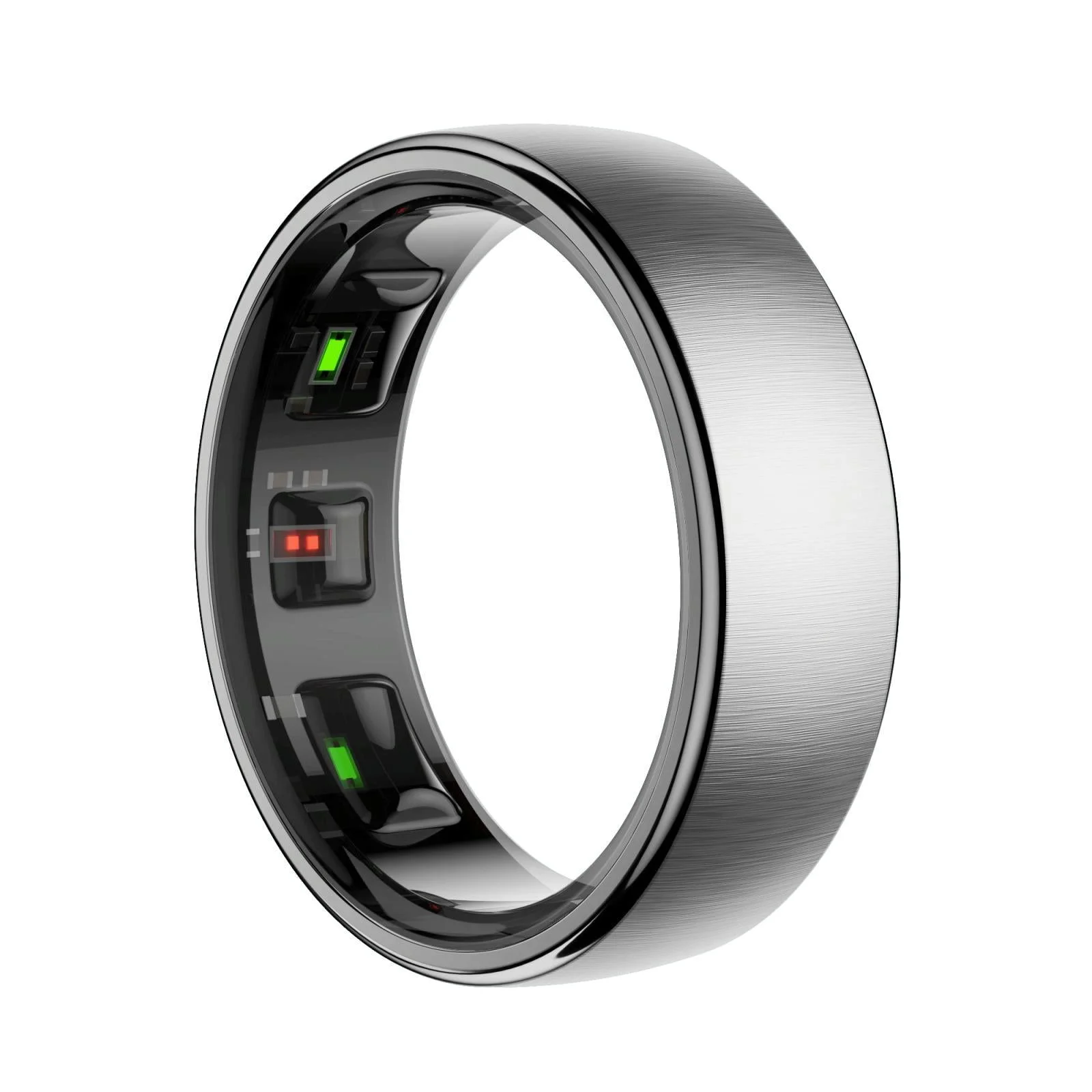 Smart Ring R10 Size 10 Heart Rate Blood Oxygen Sleep Sports - Silver