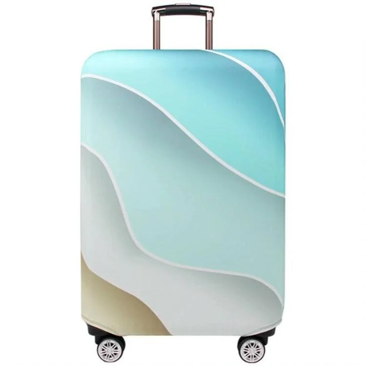 18-21 Inch Travel Suitcase Dust Covers - Elastic & Abrasion-resistant - Gradient Ripple