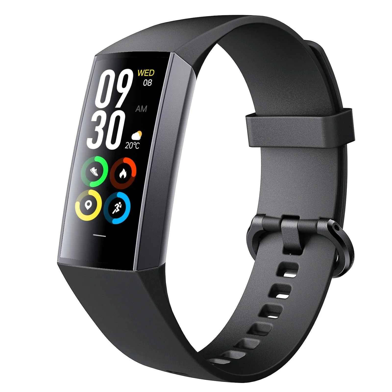 Waterproof C80 Fitness Tracker - Ip67 - Black
