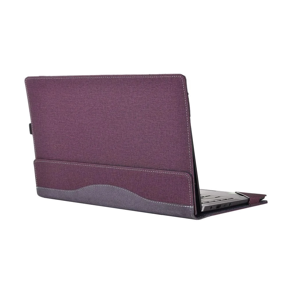 15-inch Laptop Sleeve for Hp Spectre X360 - Pu Leather - Wine Red