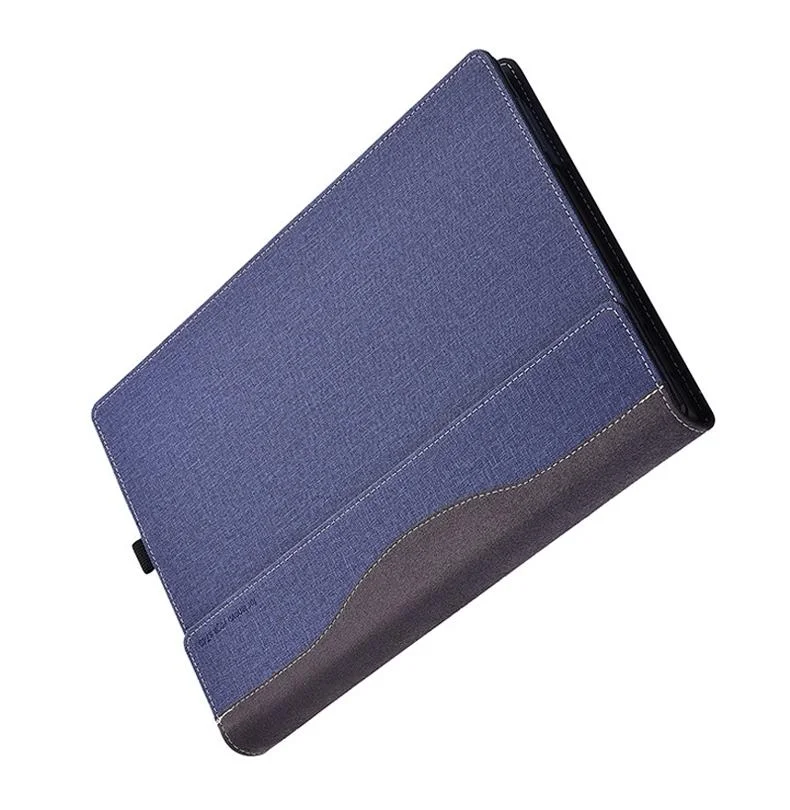 Xiaoxin Pro 14 2021 Anti-Fall Leather Laptop Case - Deep Blue
